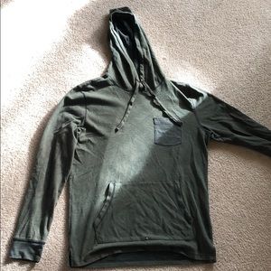 Olive green hoodie